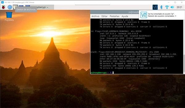 Conexión remota al escritorio de Raspbian con VNC Viewer